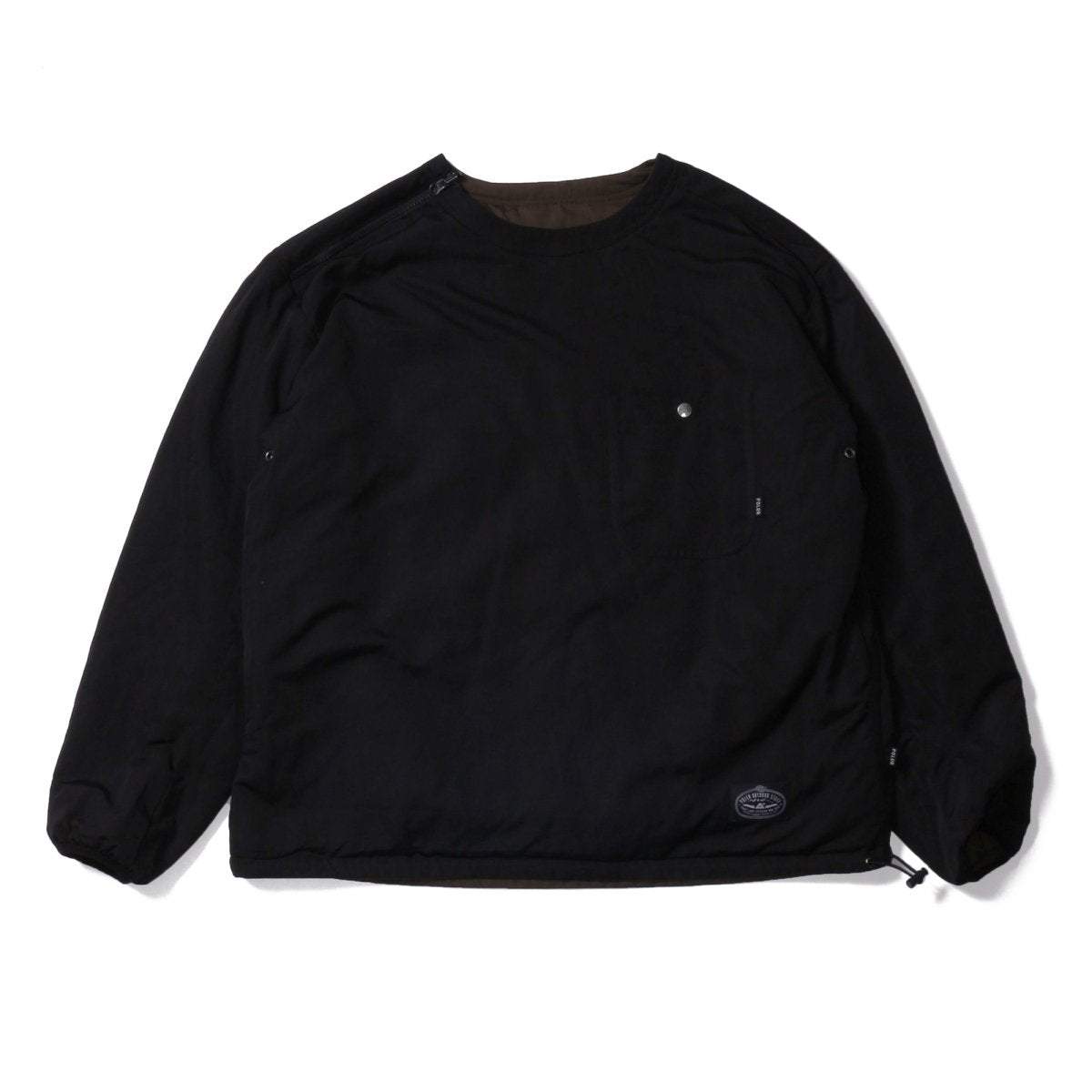 REVERSIBLE NYLON PUFF CREW