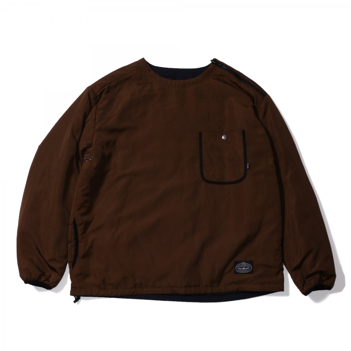 REVERSIBLE NYLON PUFF CREW