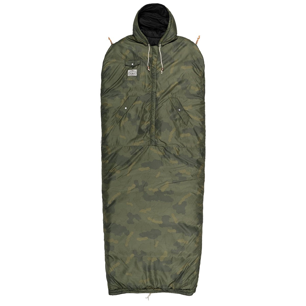 登場! Poler THE NAPSACK CAMO M カモ 迷彩 寝袋 ポーラー 寝袋/寝具