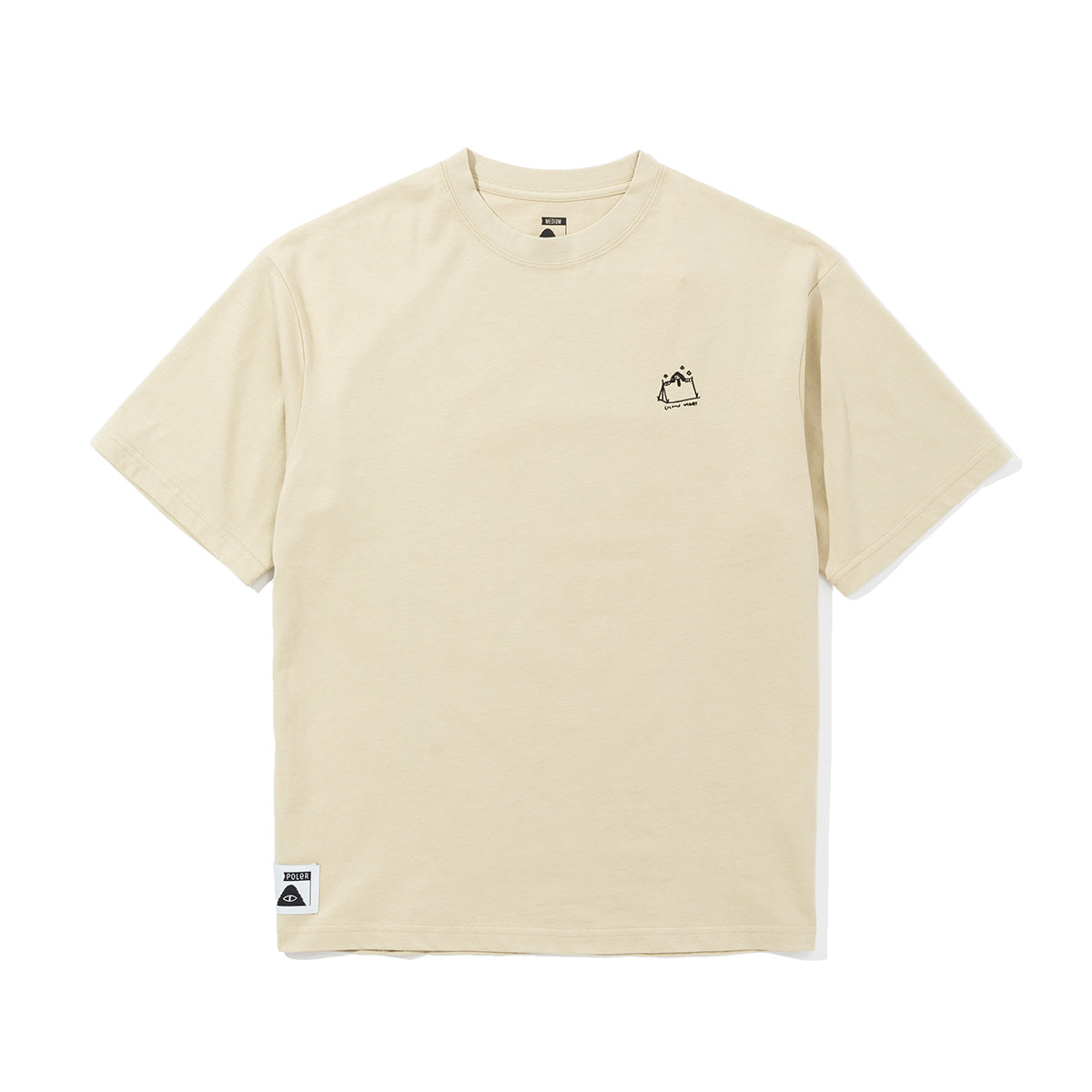CAMPVIBES RELAX FIT TEE XL / Moss Gray