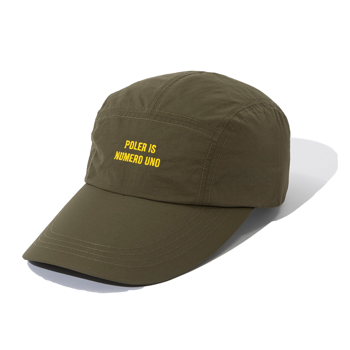 ポーラー 5P Nylon LONGVISOR CAP OLIVE #231MCV0045-OLV