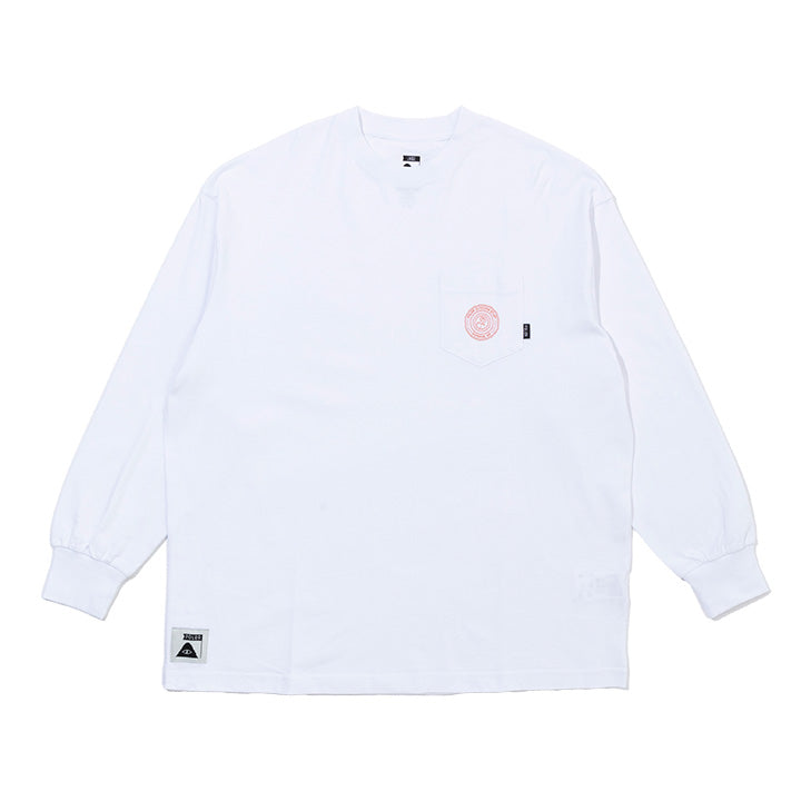 FLOWER POKET L/S TEE