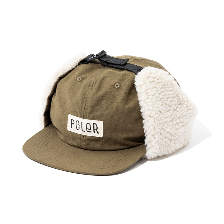 COTTON BOA FLAP CAP