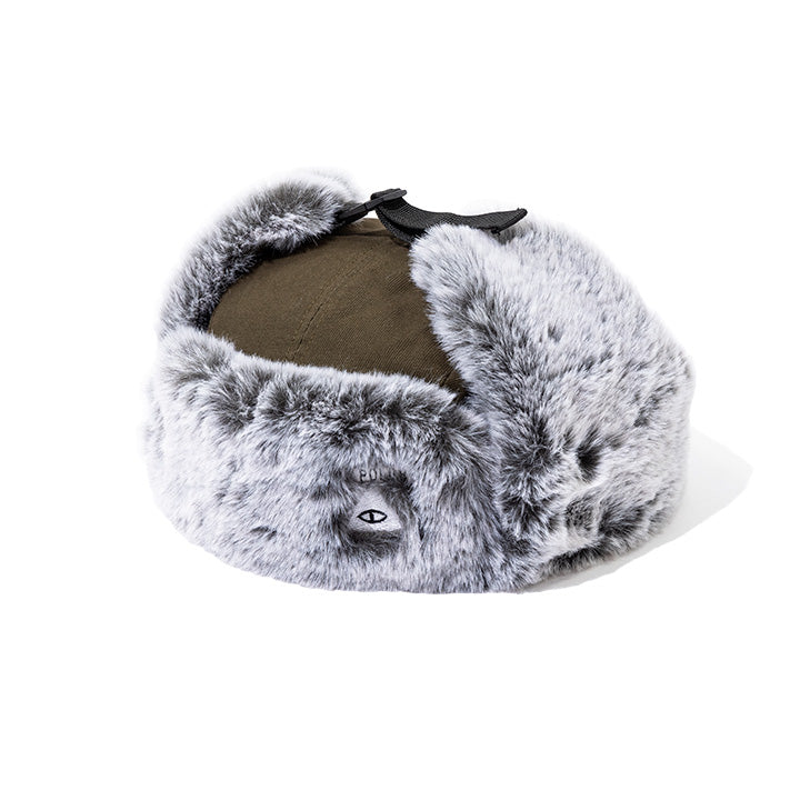 MILITARY FUR VISOR CAP