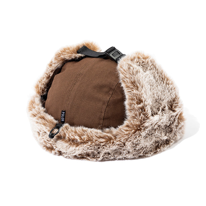 MILITARY FUR VISOR CAP