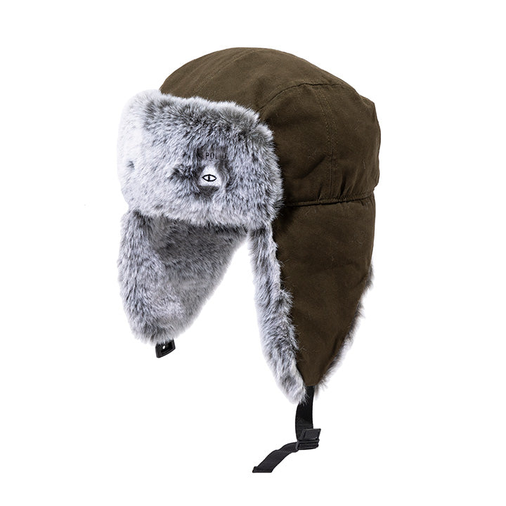 MILITARY FUR VISOR CAP