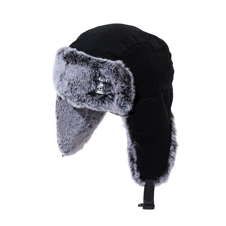 MILITARY FUR VISOR CAP