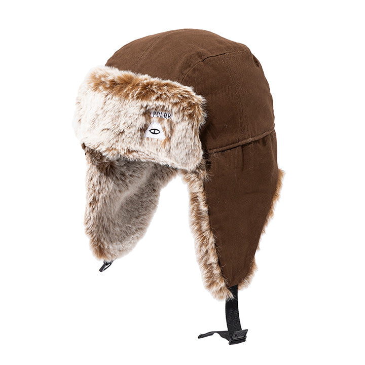 MILITARY FUR VISOR CAP