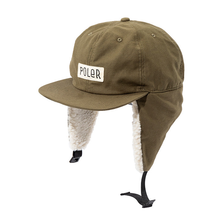 COTTON BOA FLAP CAP