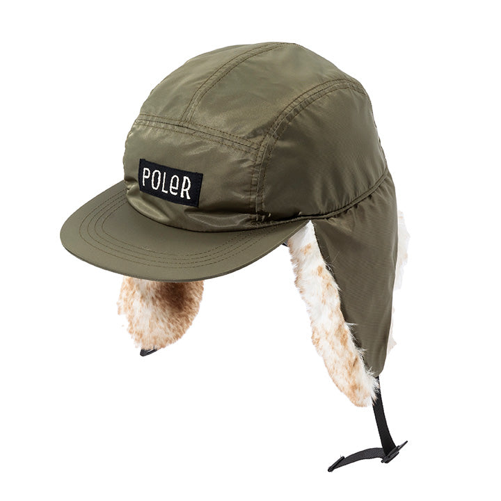 FLIGHT NYLON FUR FLAP CAP