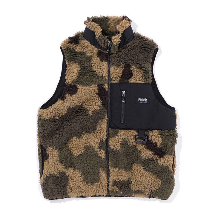 POLER JACQUARD SHERPA VEST