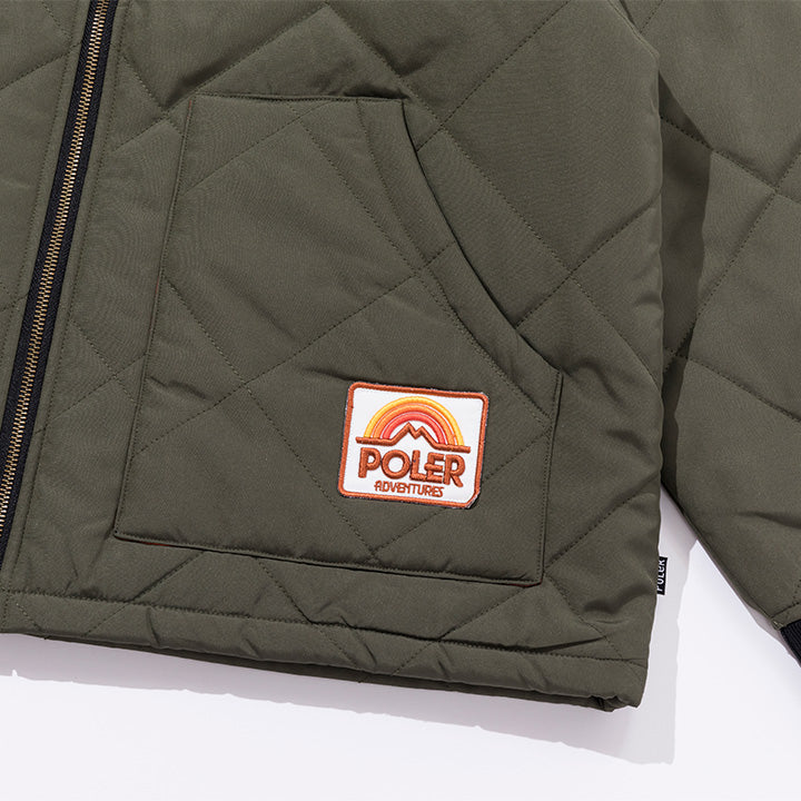 POLER DIAMOND QUILTED JACKET