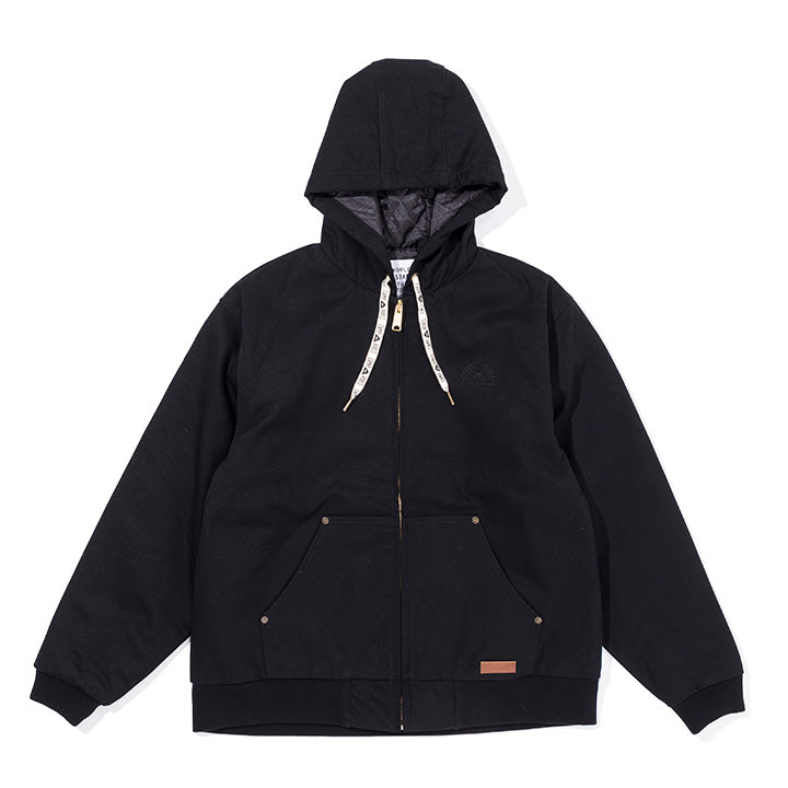 DUCK CANVAS HOODED JACKET