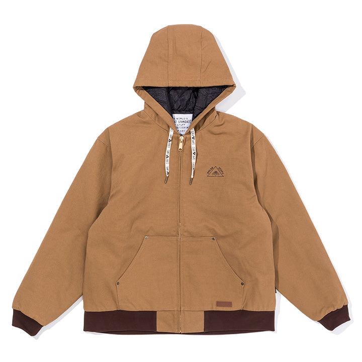 DUCK CANVAS HOODED JACKET