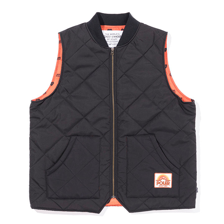 POLER DIAMOND QUILTED VEST