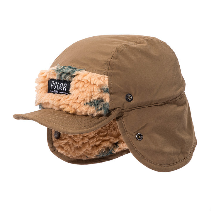 JACQUARD SHERPA FLAP CAP