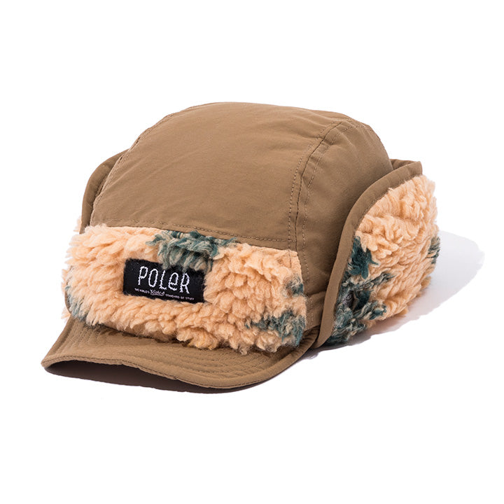 JACQUARD SHERPA FLAP CAP