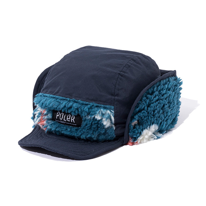 JACQUARD SHERPA FLAP CAP