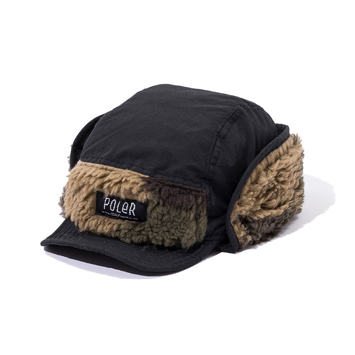 JACQUARD SHERPA FLAP CAP