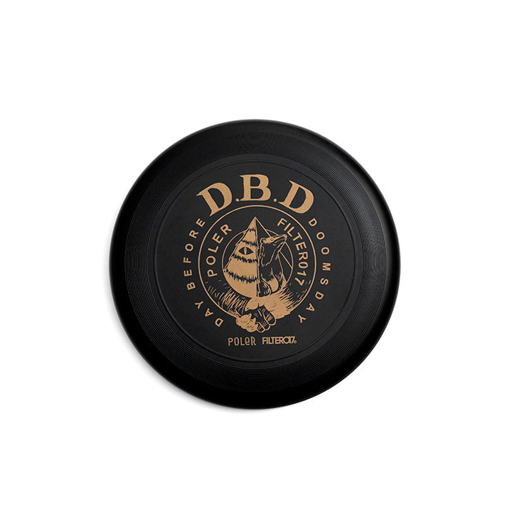 POLER × Filter 017 D.B.D Logo Frisbee