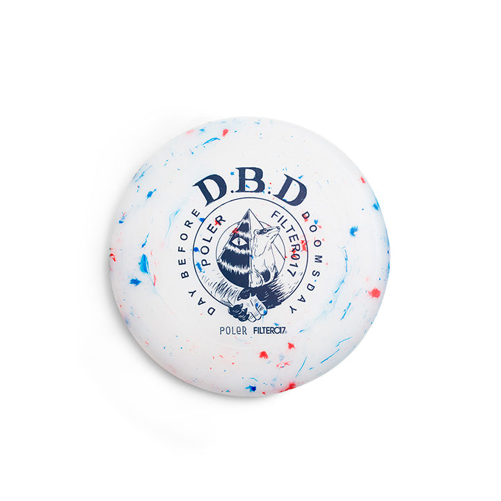 POLER × Filter 017 D.B.D Logo Frisbee