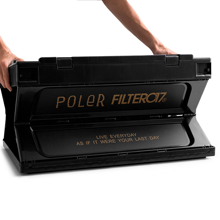 POLER × Filter 017 D.B.D Logo Portable Folding Storage Container