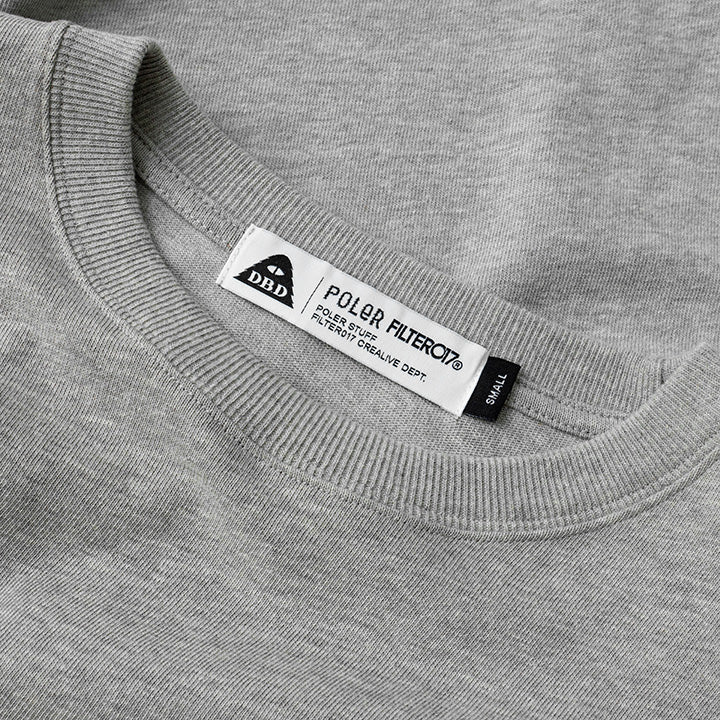 POLER × Filter 017 D.B.D Logo Long Sleeves Tee