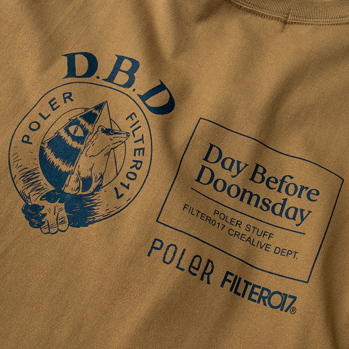 POLER × Filter 017 D.B.D Logo Long Sleeves Tee