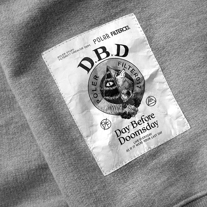 POLER × Filter 017 D.B.D Logo Hoodie