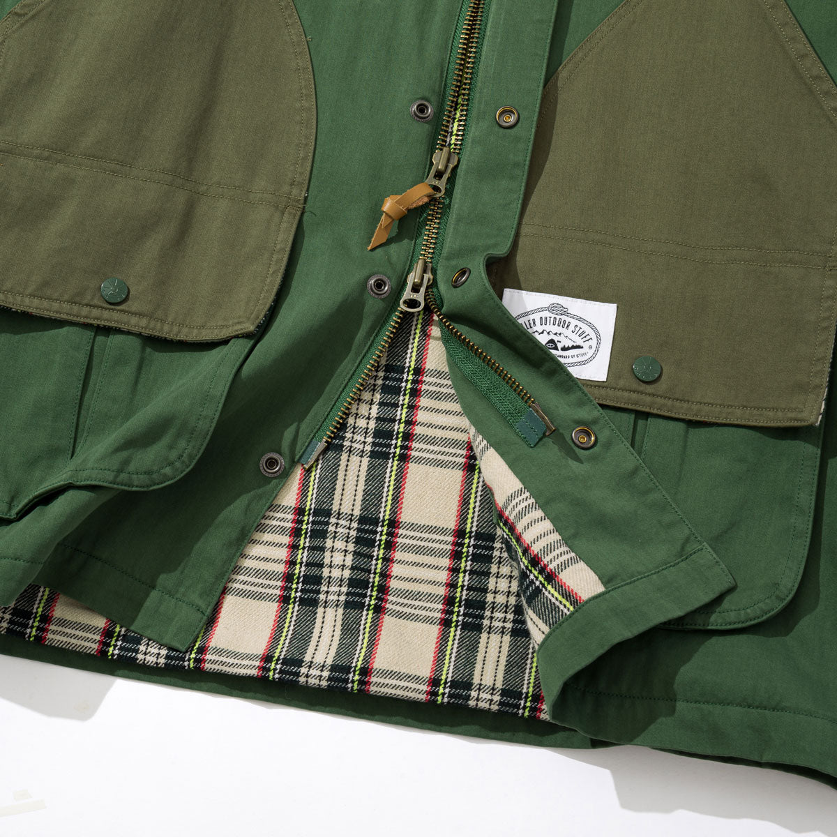 OUTPOST HUNTING JACKET-BACK SATIN