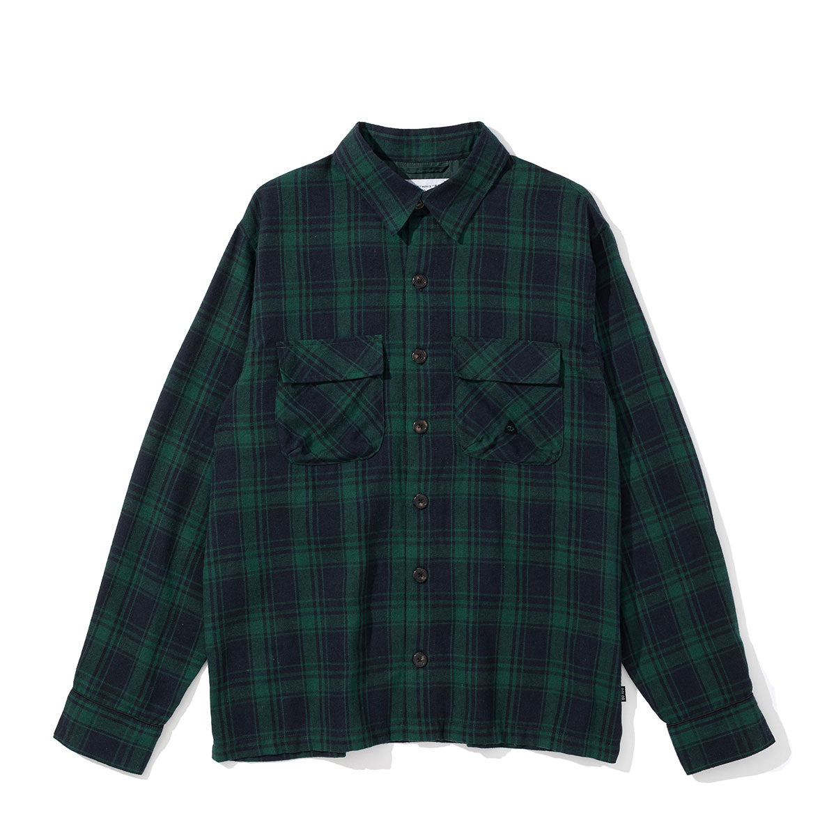 POLER FLANNEL WIDE SHIRT