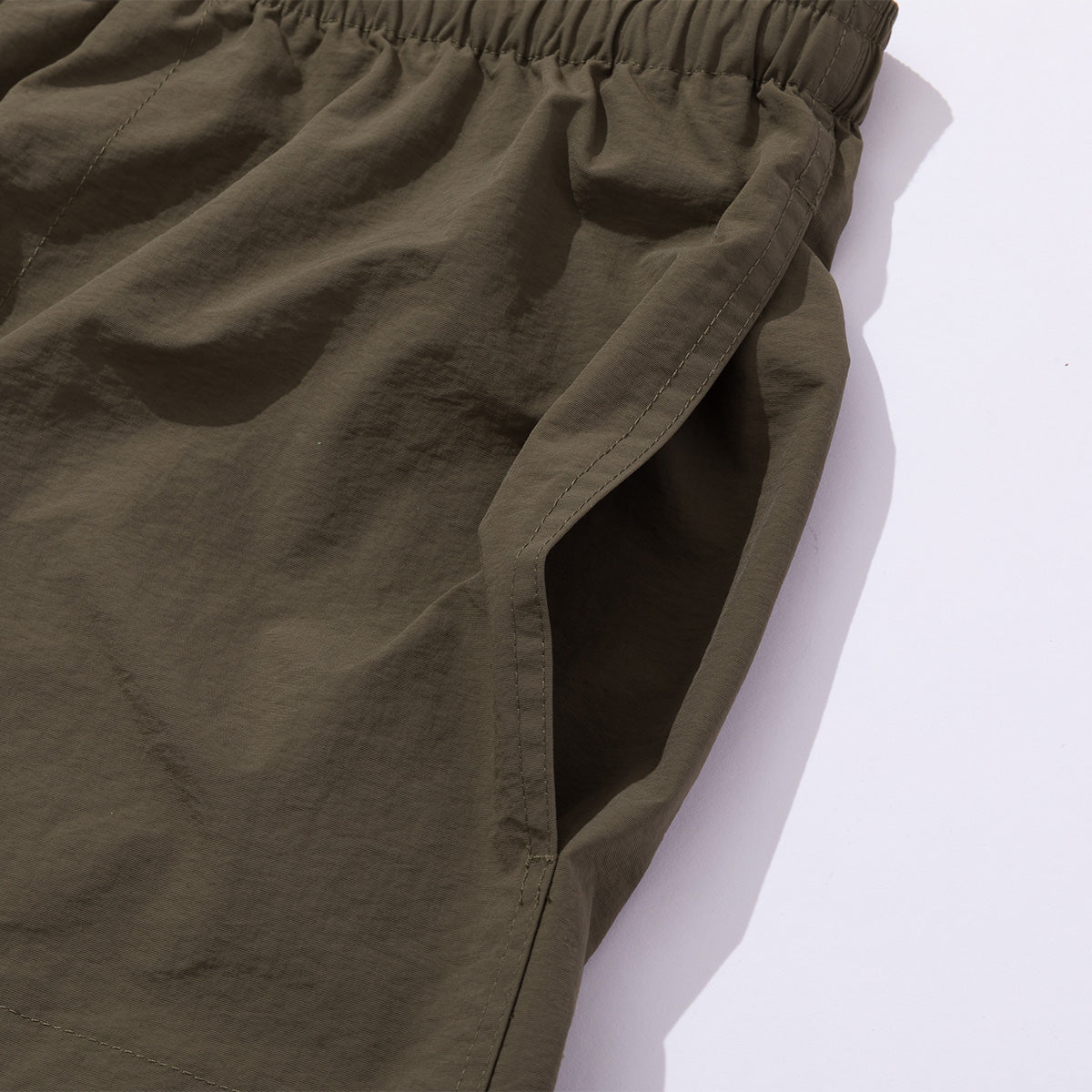 NYLON WIDE STUFF SHORTS 6inch