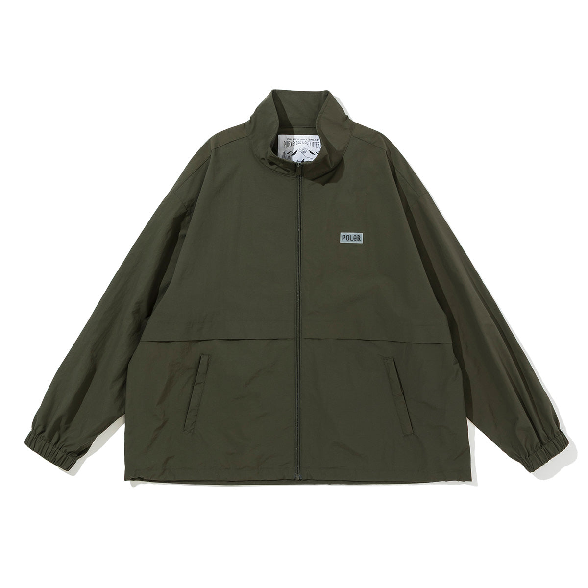 SHIRRING NYLON JACKET