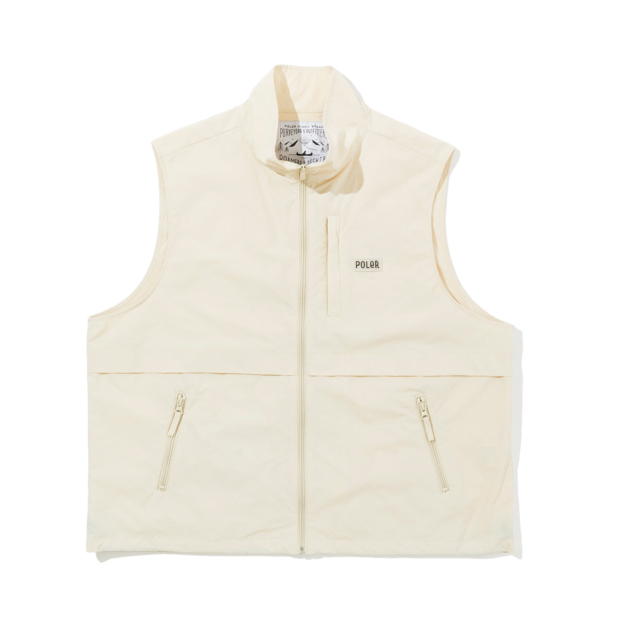 SHIRRING NYLON VEST
