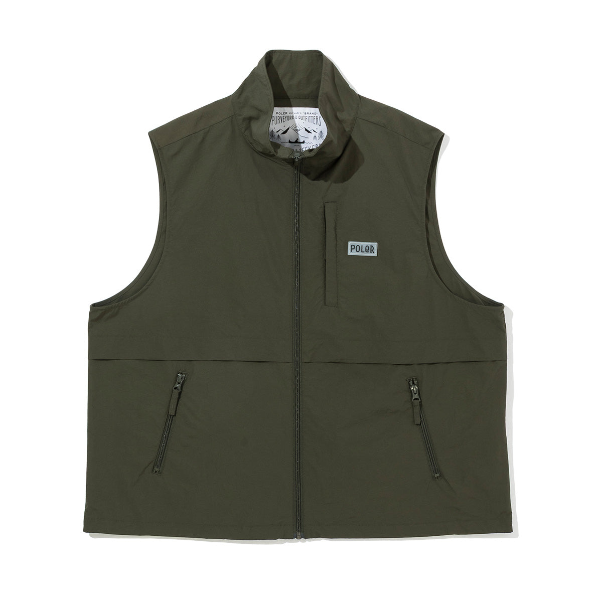 SHIRRING NYLON VEST