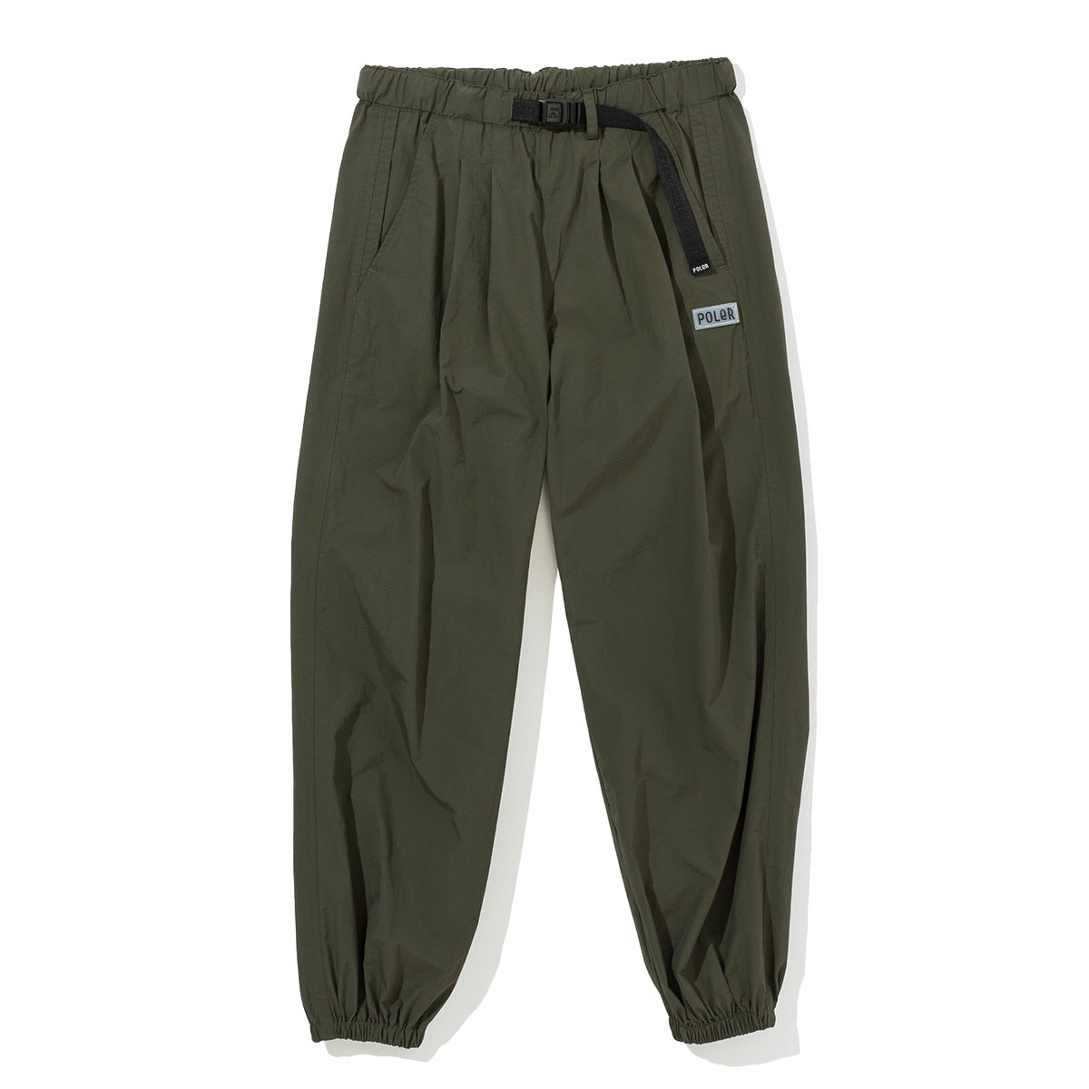 SHIRRING NYLON MULTI POCKET PANTS
