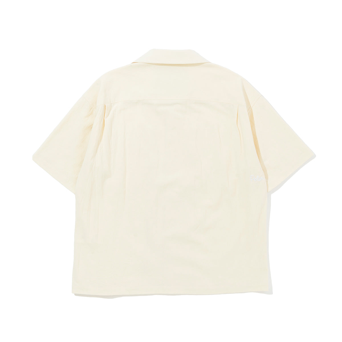 HEMP RELAX OPEN COLLAR SHIRT