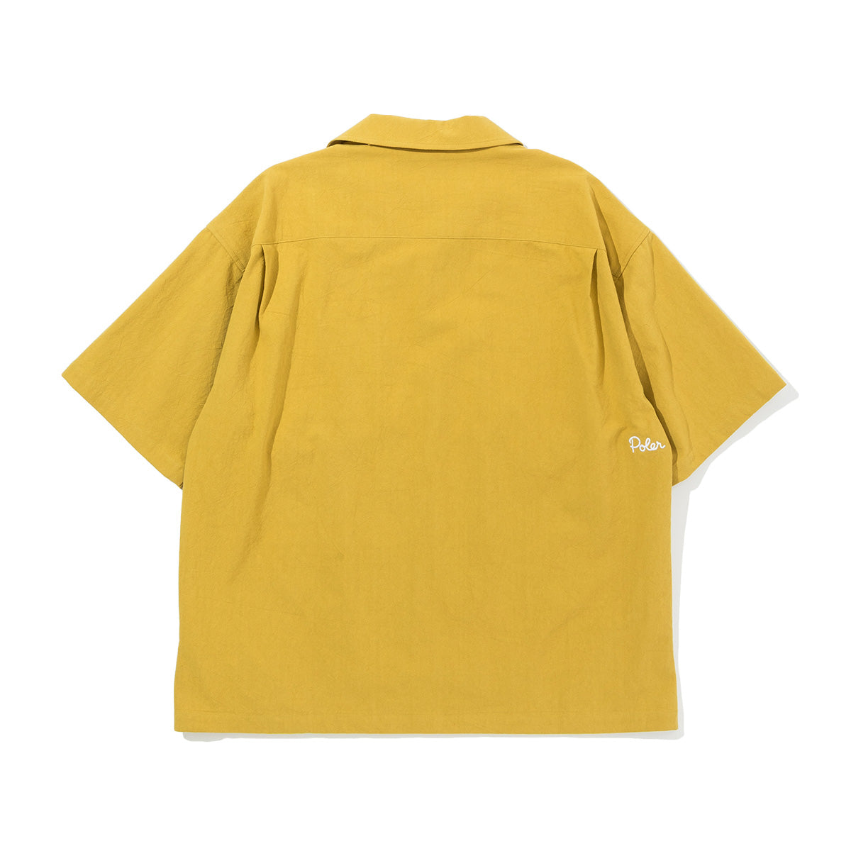 HEMP RELAX OPEN COLLAR SHIRT