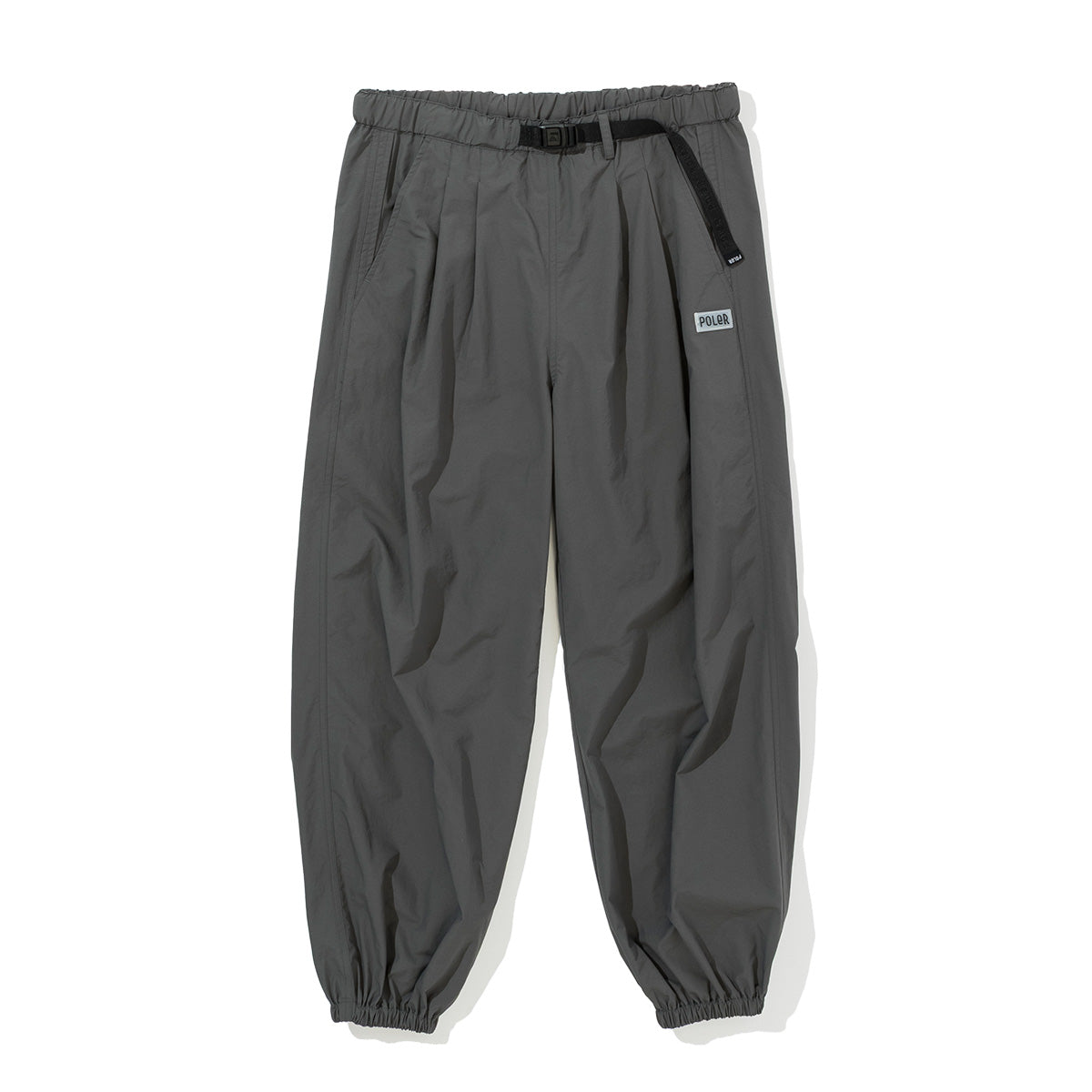SHIRRING NYLON MULTI POCKET PANTS