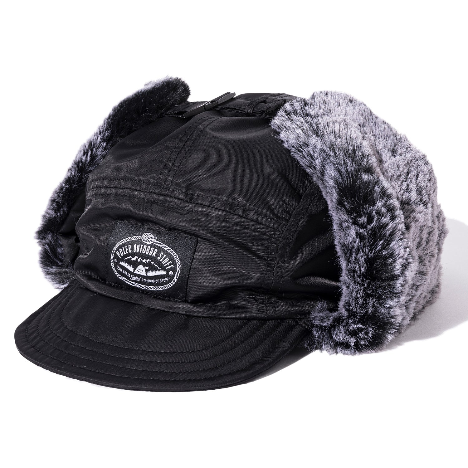 FLIGHT NYLON FUR FLAP CAP
