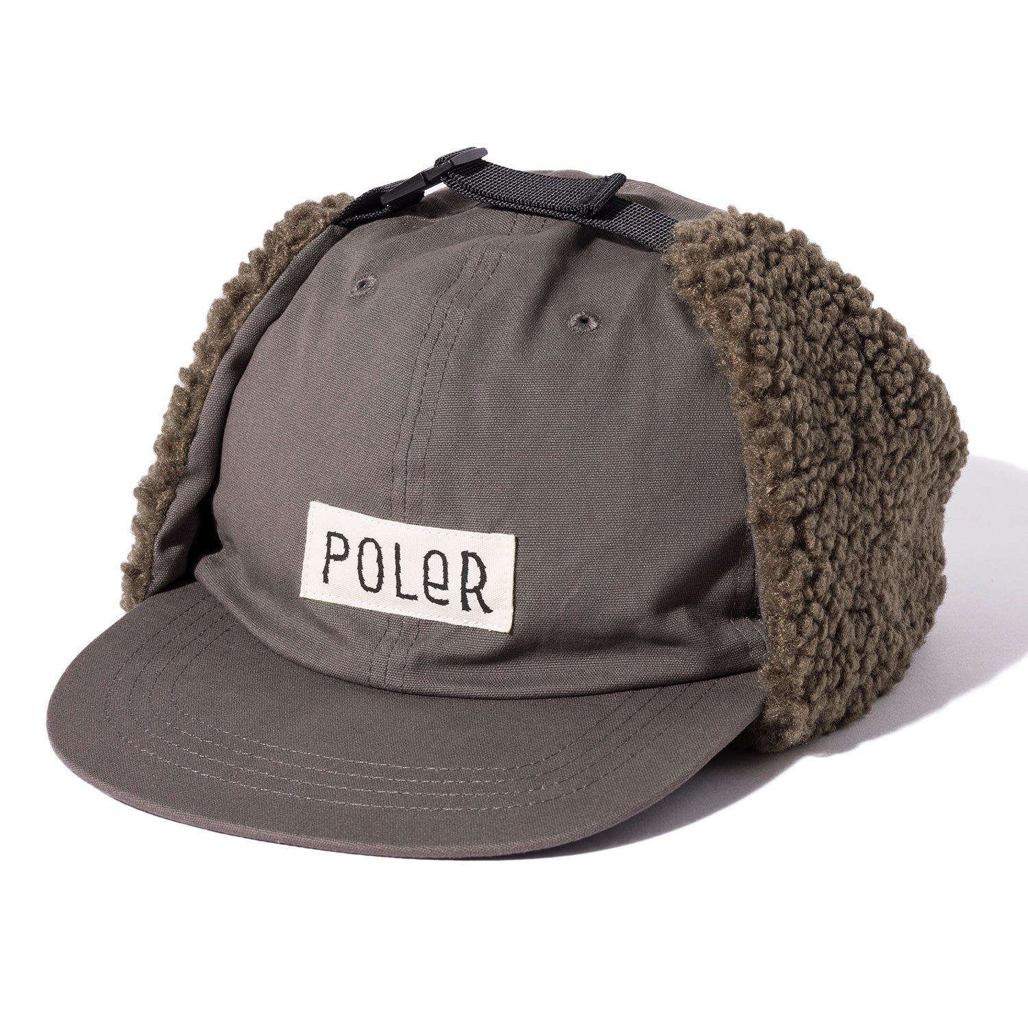 COTTON BOA FLAP CAP
