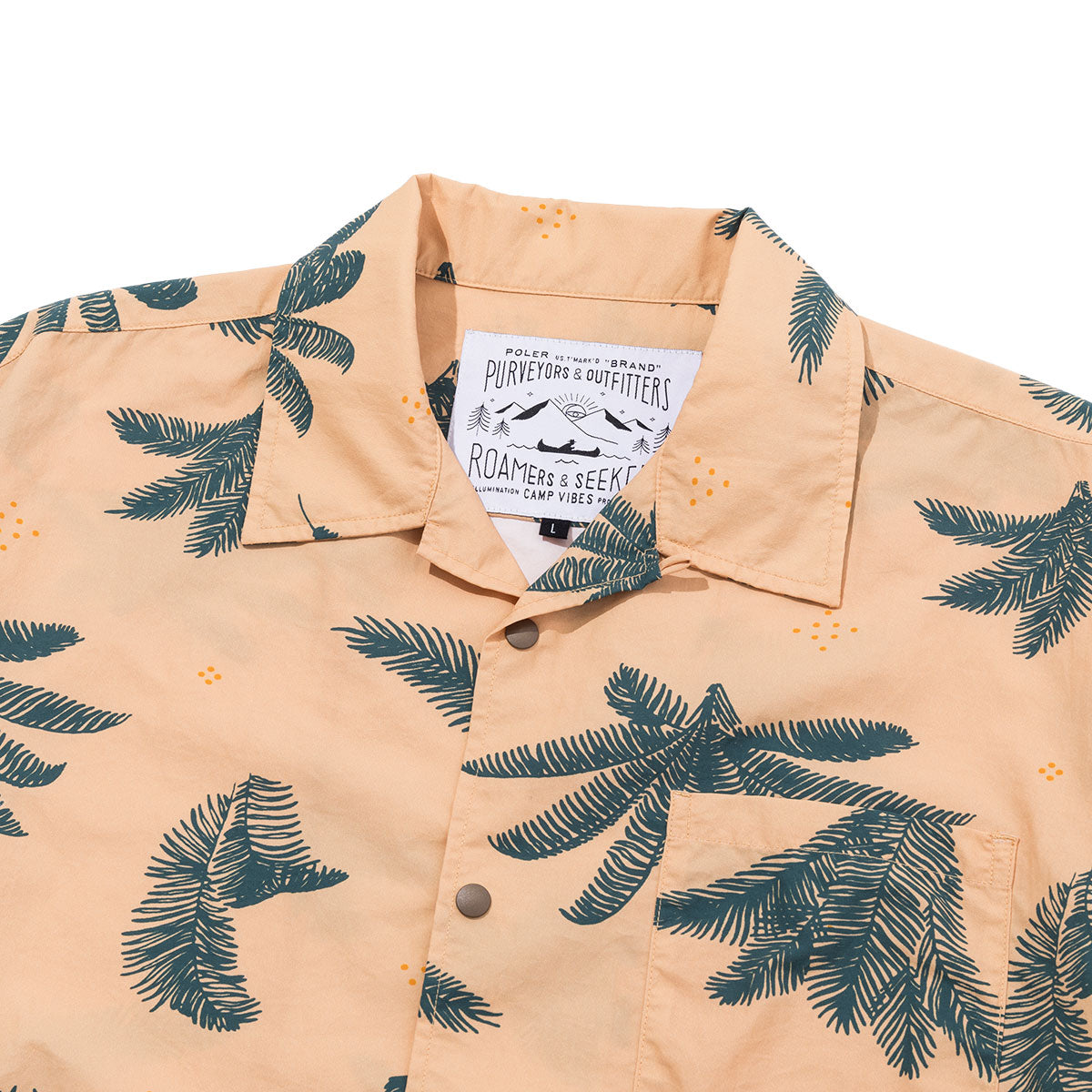 SHIRRING NYLON SHIRT