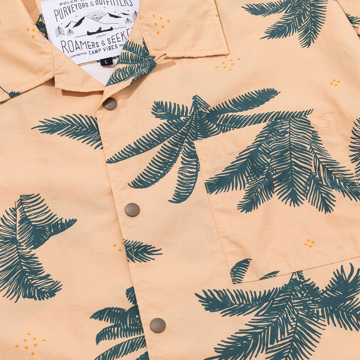 SHIRRING NYLON SHIRT