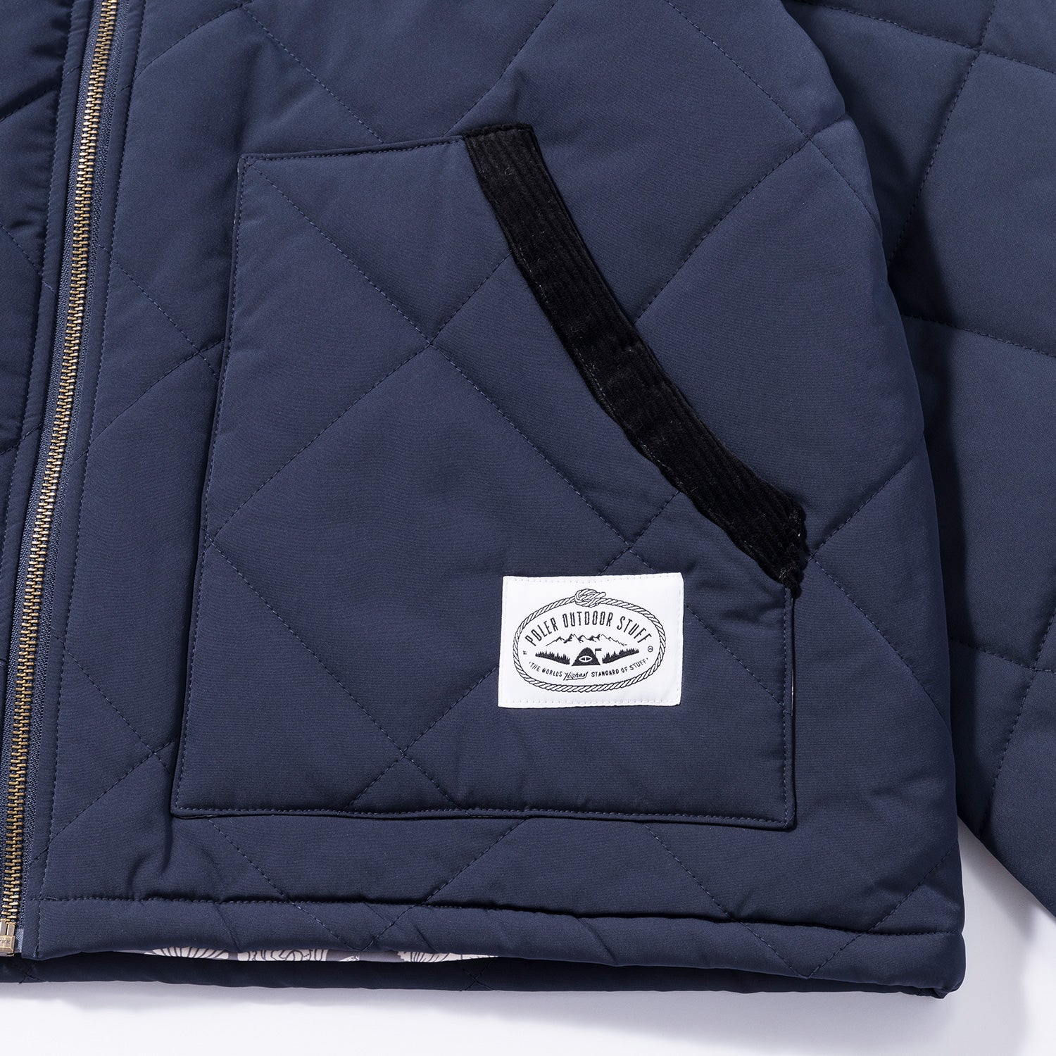 DIAMOND QUILTED JACKET