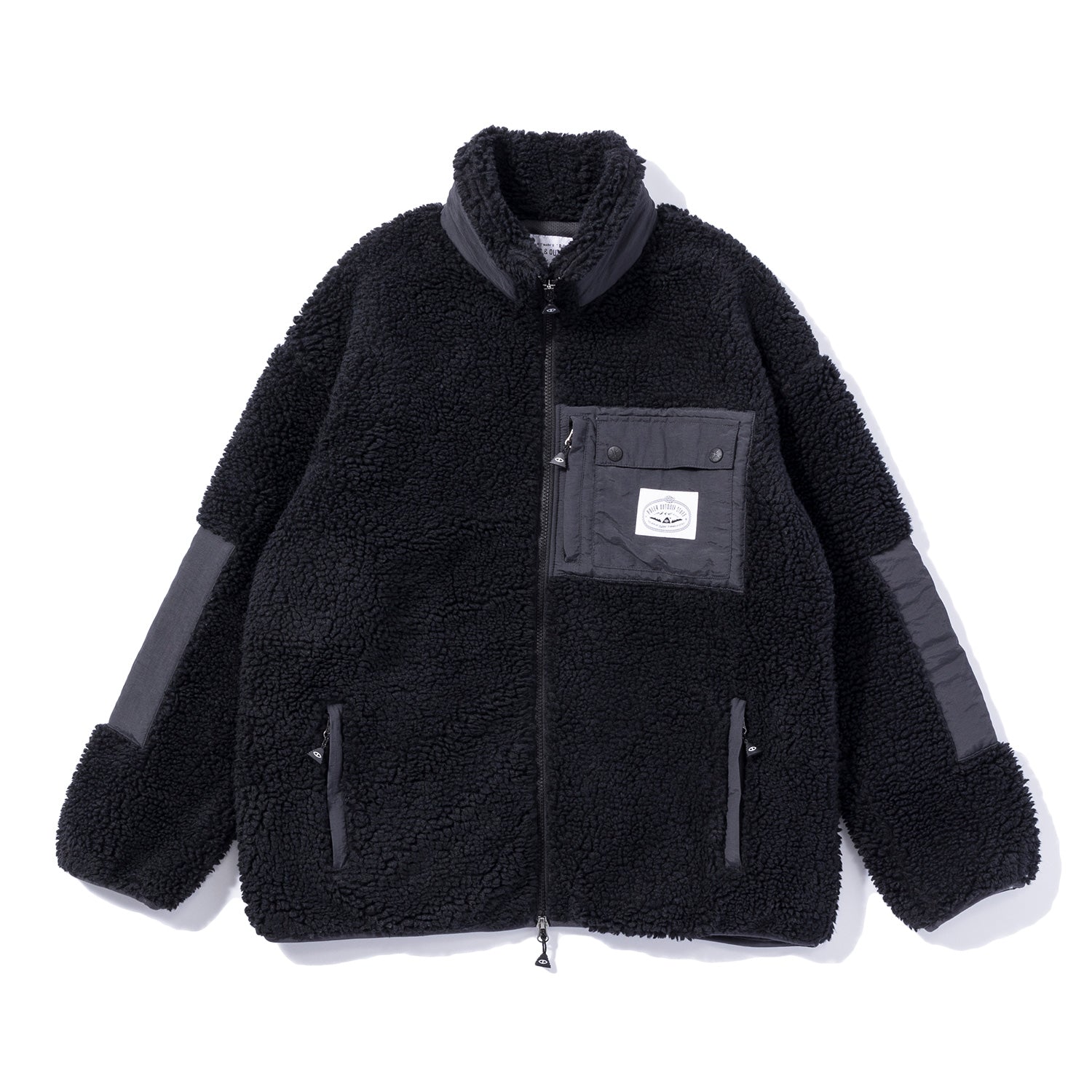 JACQUARD SHERPA JACKET