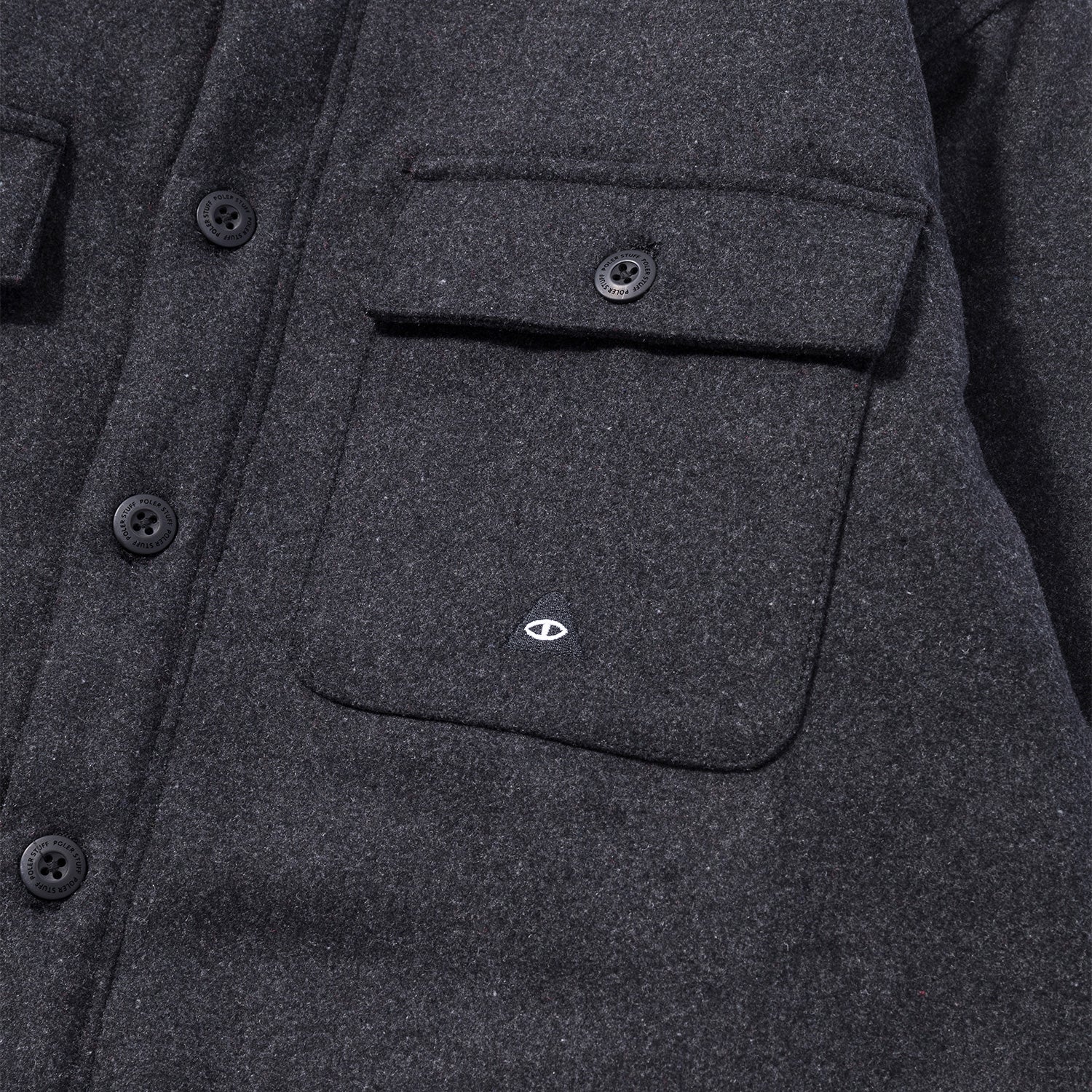 INSULATED WOOL OVERSHIRT JACKET