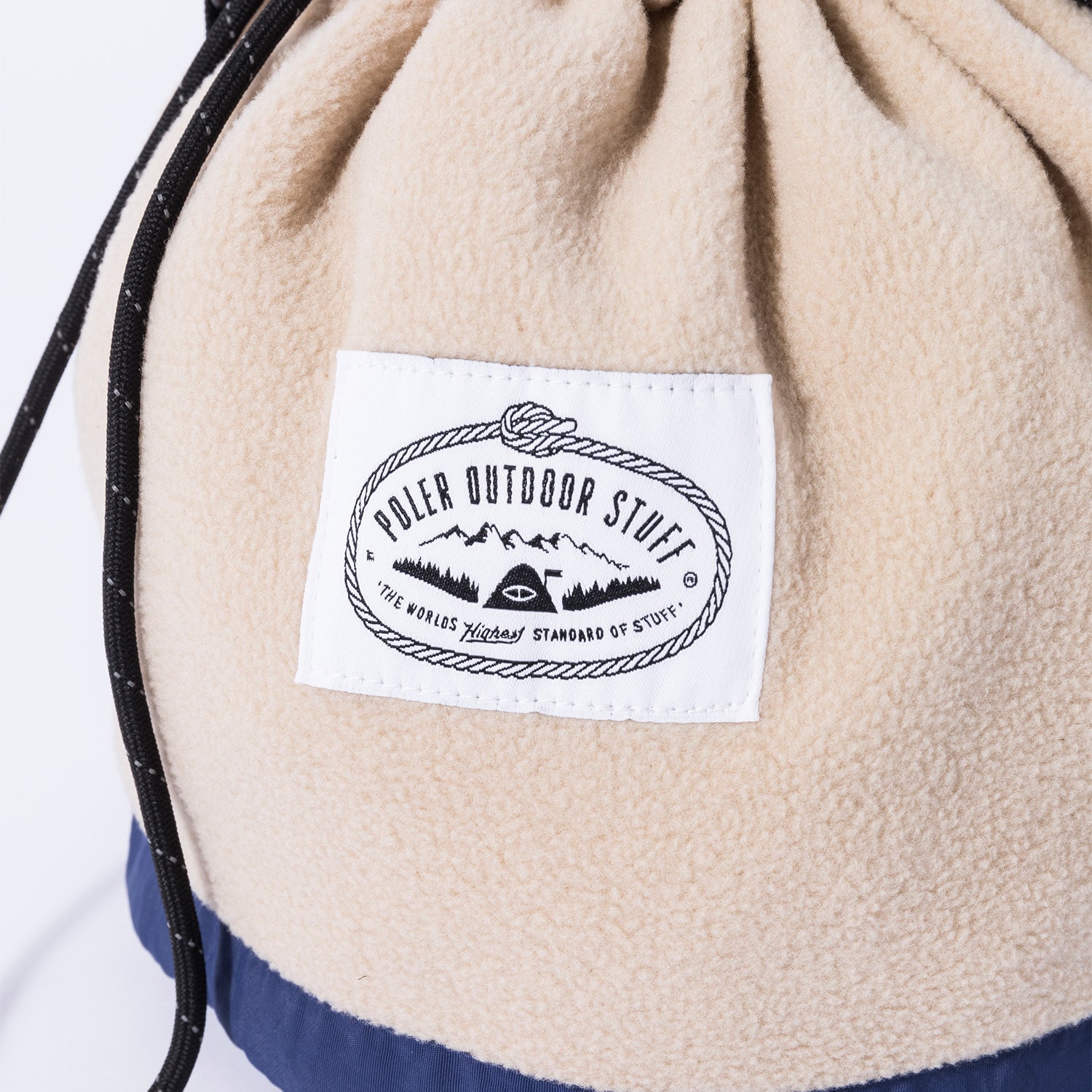 LIGHT FLEECE DRAWSTRING BAG