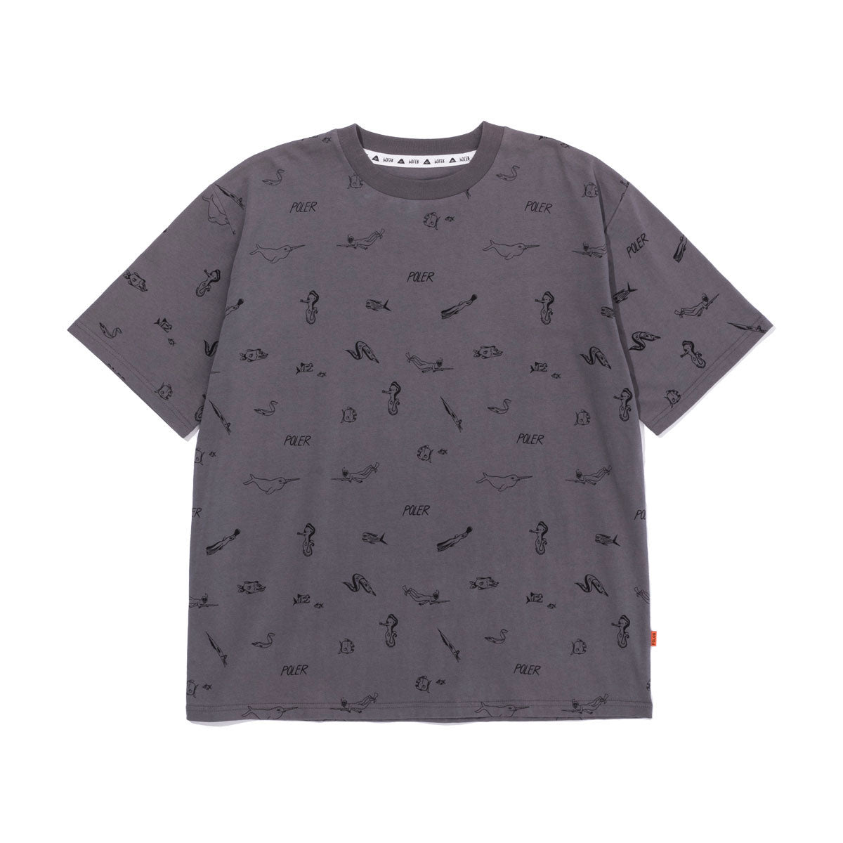 PRM WASH PRINT TEE