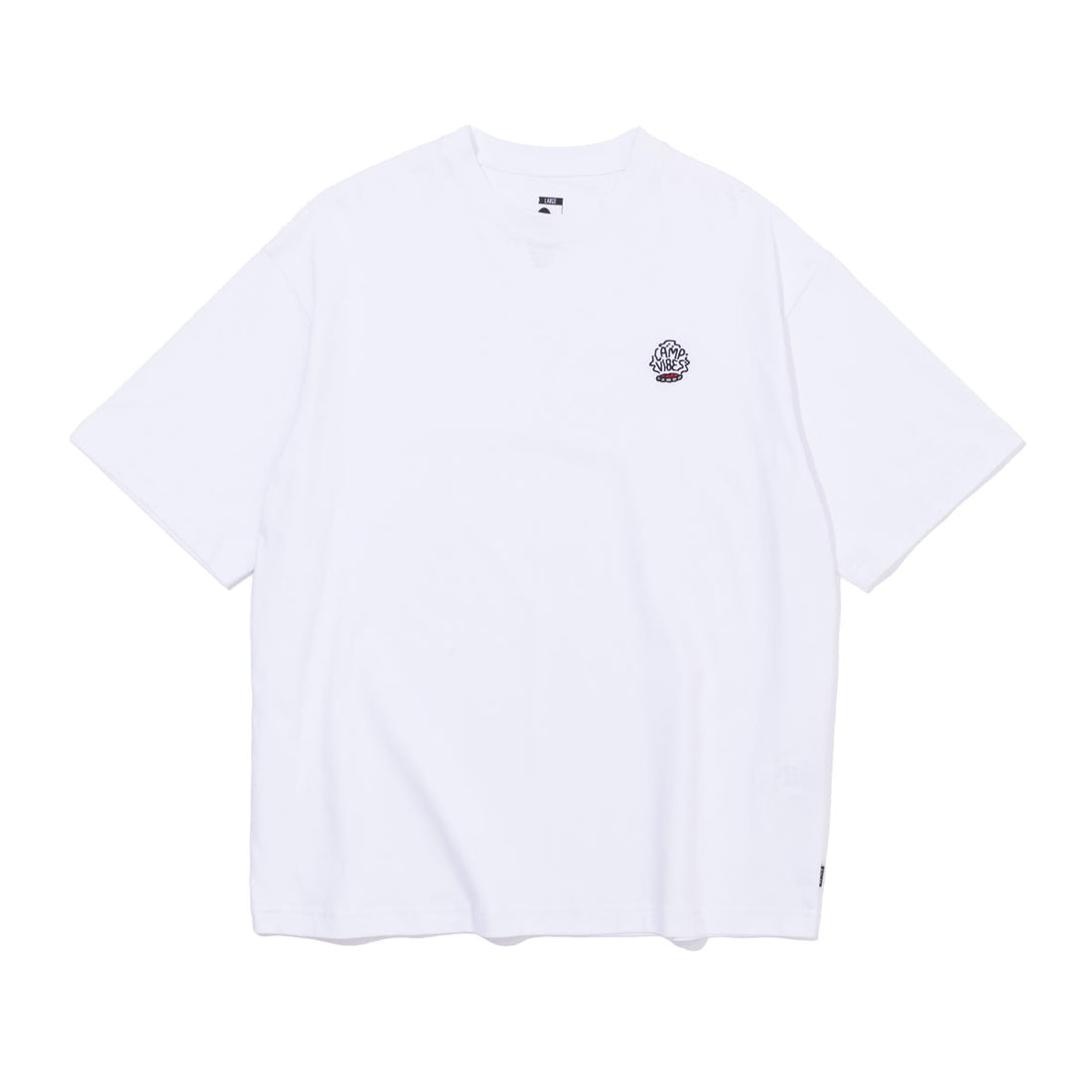 CAMPVIBES EMB RELAX FIT TEE