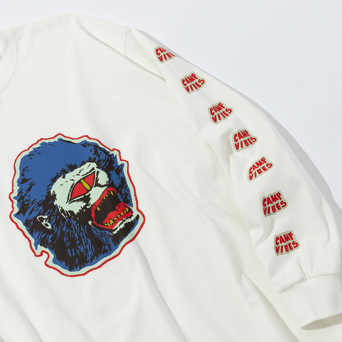 MAN WOLF RELAX FIT L/S TEE